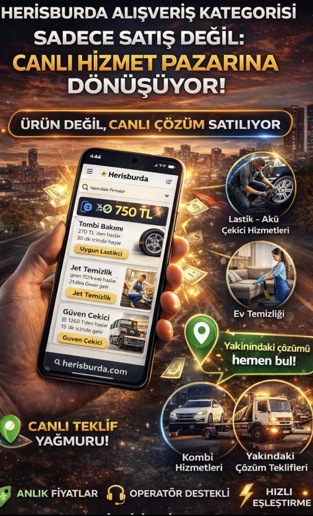 “HERİSBURDA ALIŞVERİŞ KATEGORİSİ SADECE SATIŞ DEĞİL: CANLI HİZMET PAZARINA DÖNÜŞÜYOR!”