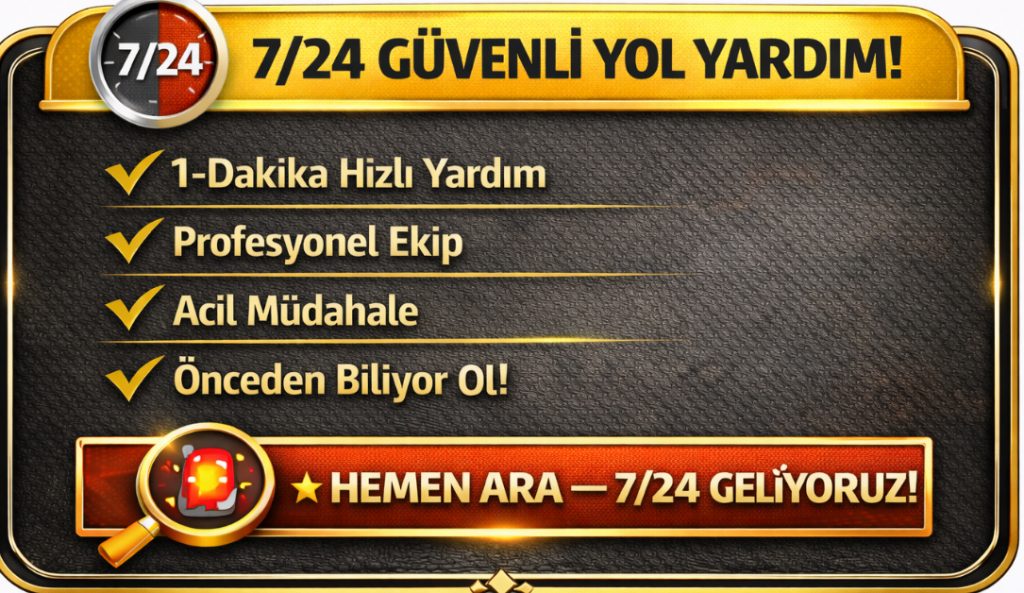 Herisburda’da 7/24 yol yardım dönemi başlıyor …